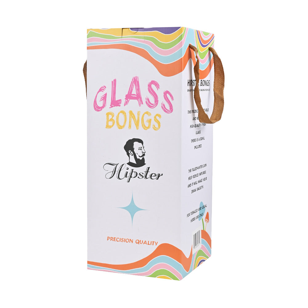 Hipster 11 x 9.5 inch Galaxy Flight Glass Water Pipe GS038