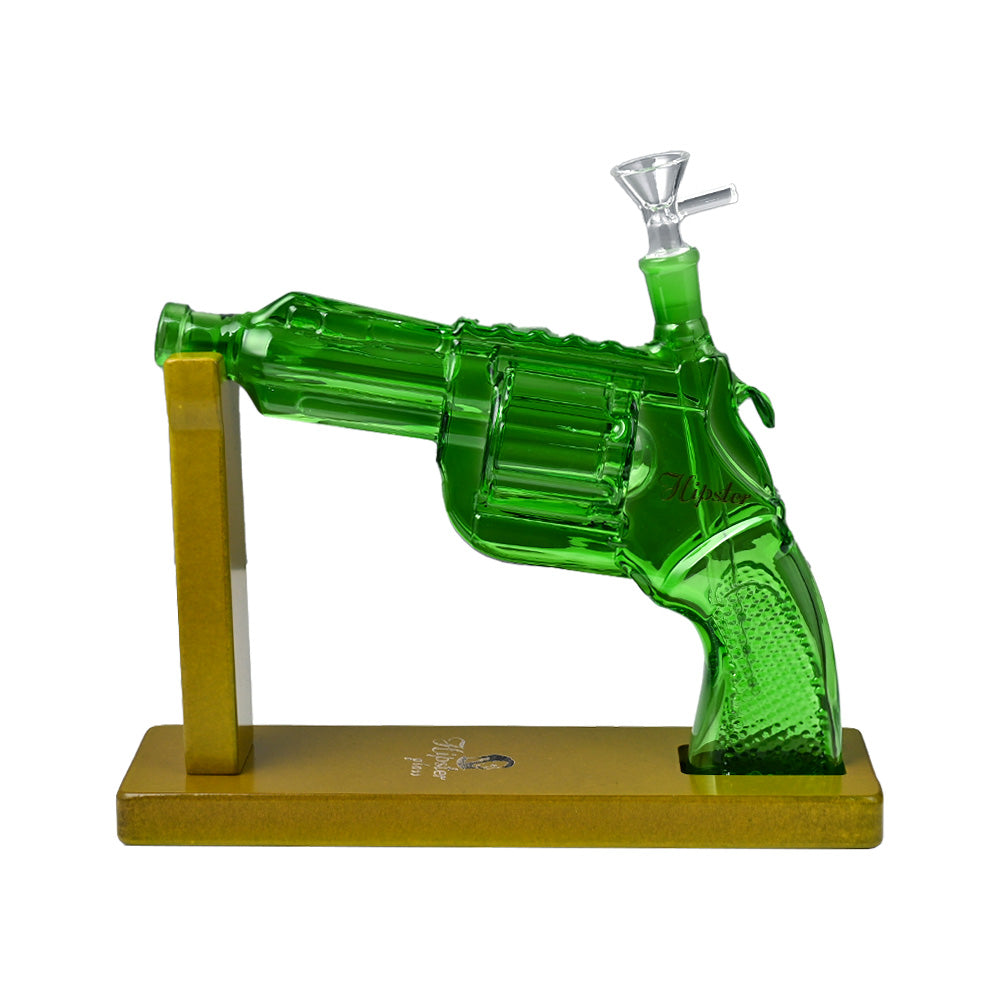 Hipster 9.5 inch Revolver Glass Water Pipe GS041