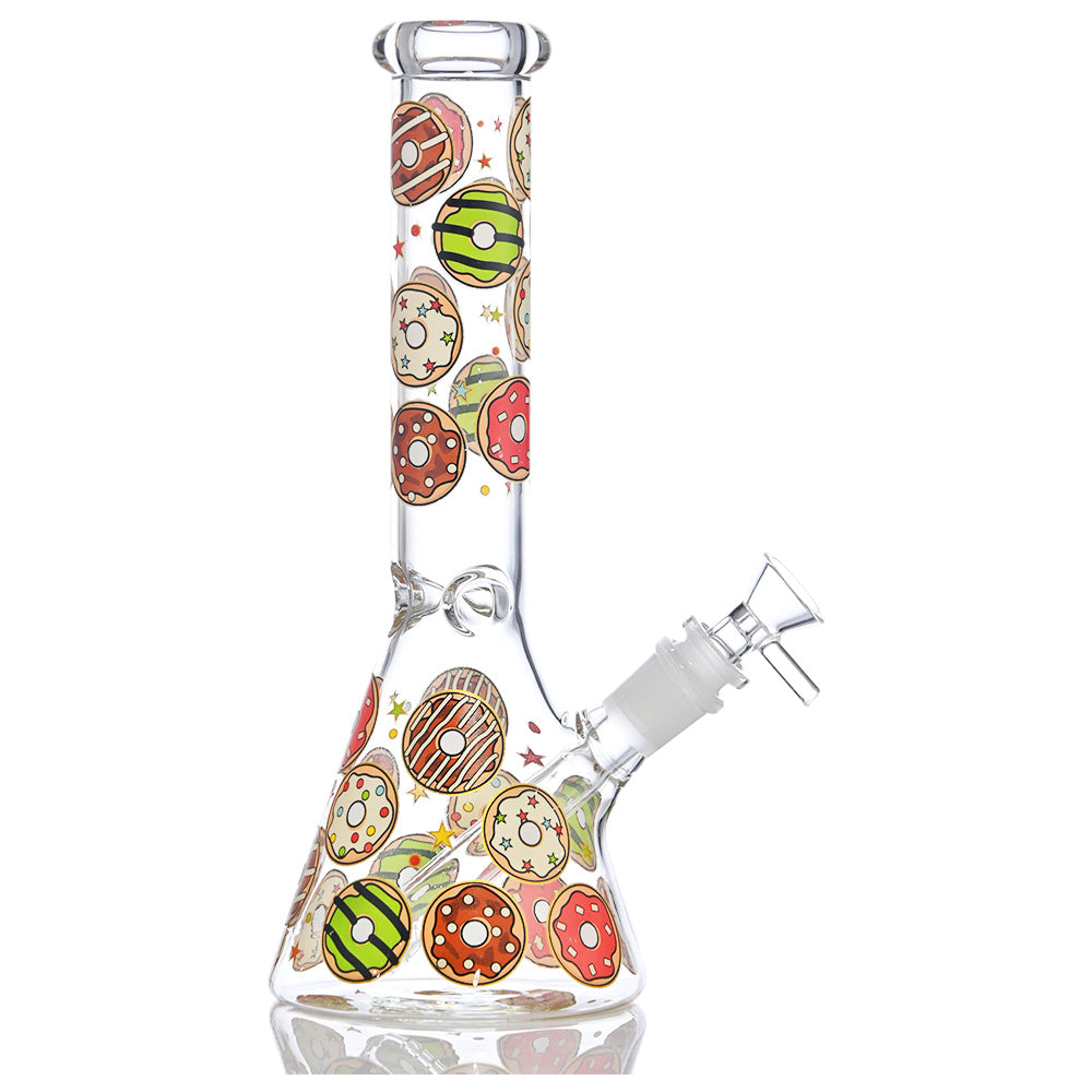 Donut Delight Beaker Bong 10 inch (HP061)