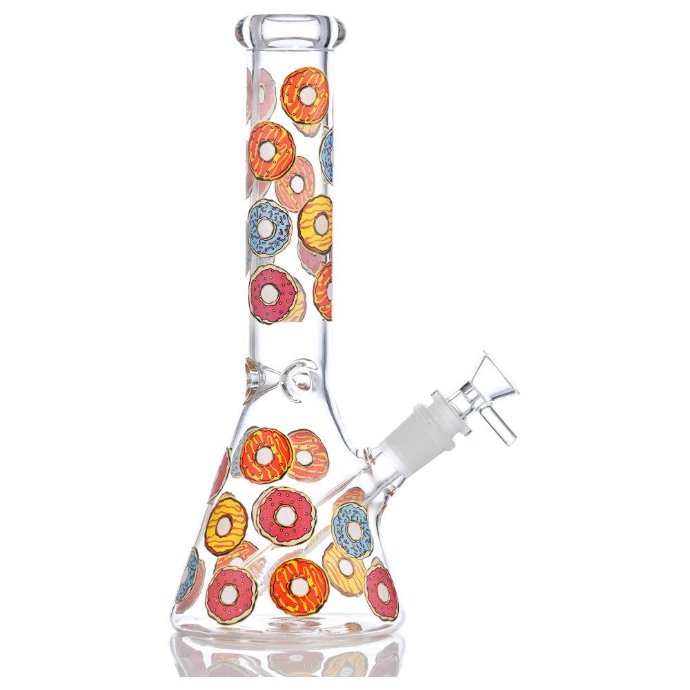 Donut Delight Beaker Bong 10 inch (HP061)