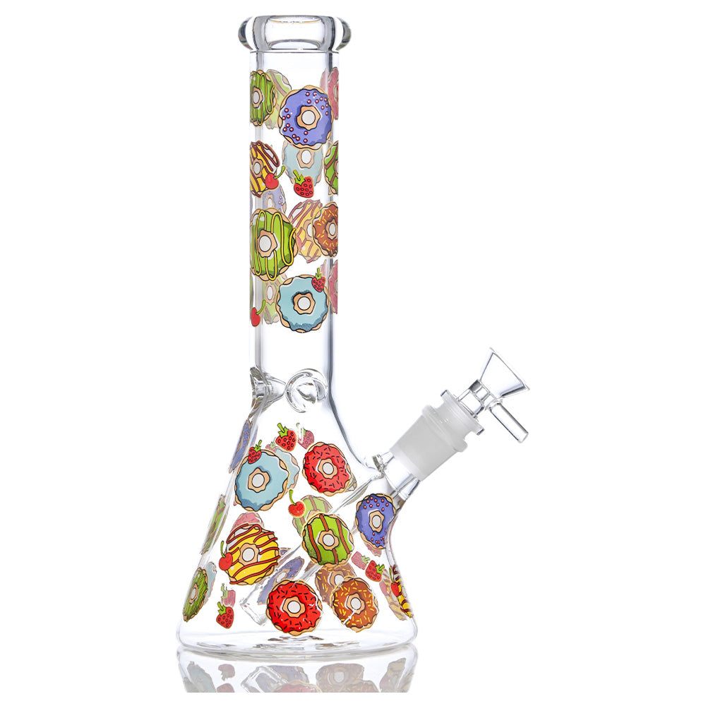Donut Delight Beaker Bong 10 inch (HP061)