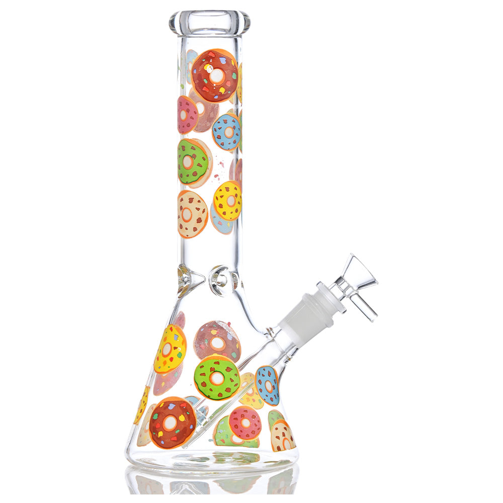 Donut Delight Beaker Bong 10 inch (HP061)