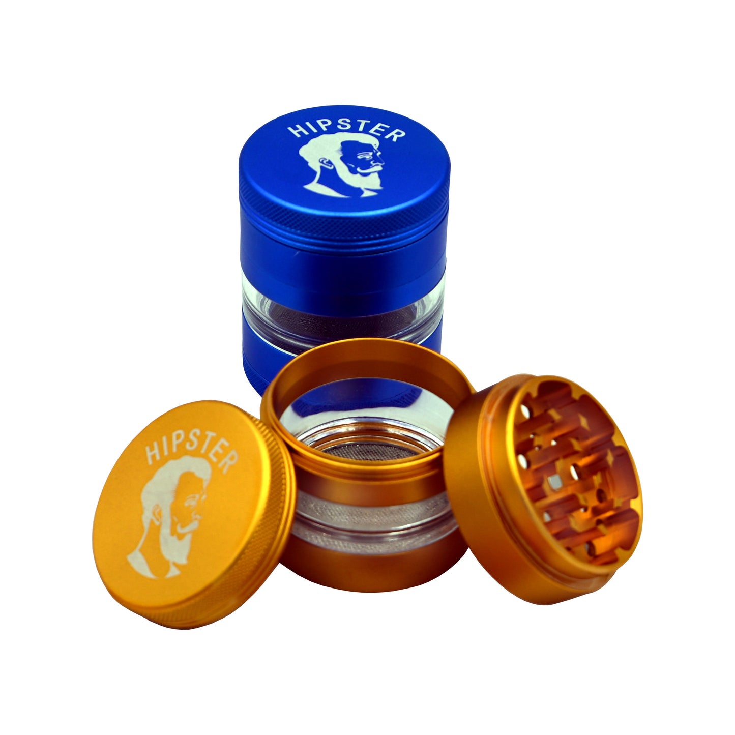 Hipster 4-Part Detachable Grinder Set JF561-6