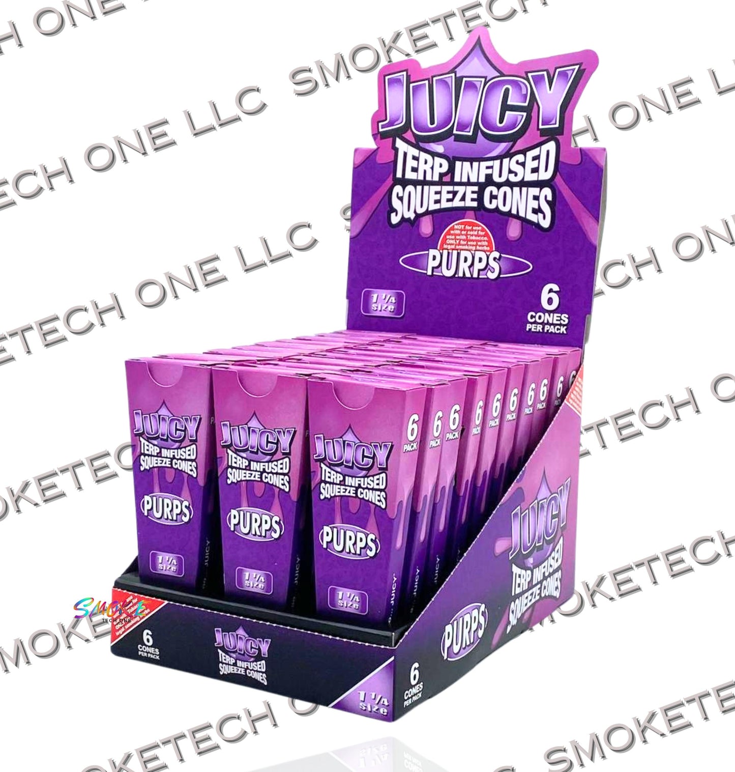 Juicy Terp Infused Squeeze Cones - Purps