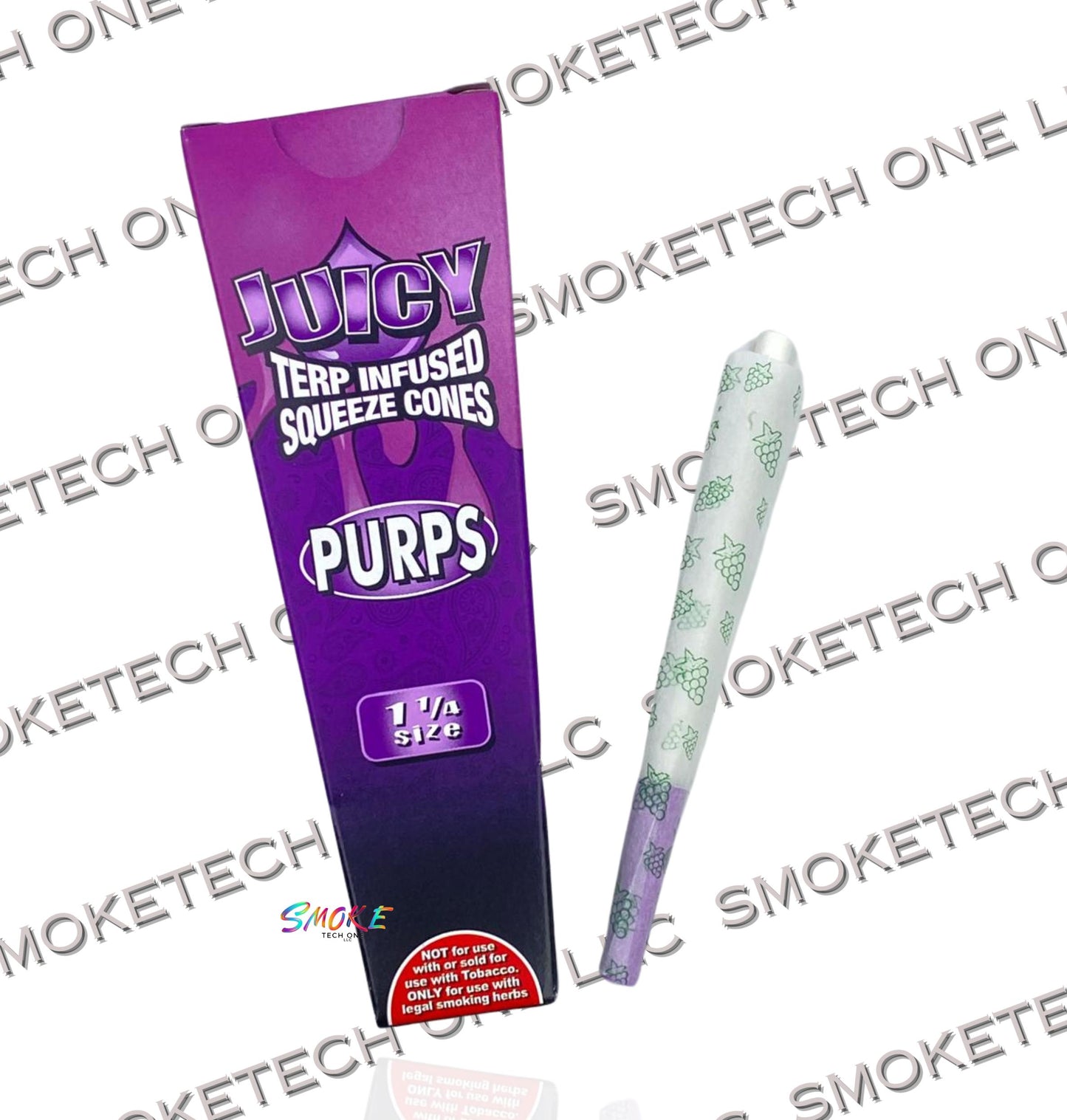 Juicy Terp Infused Squeeze Cones - Purps
