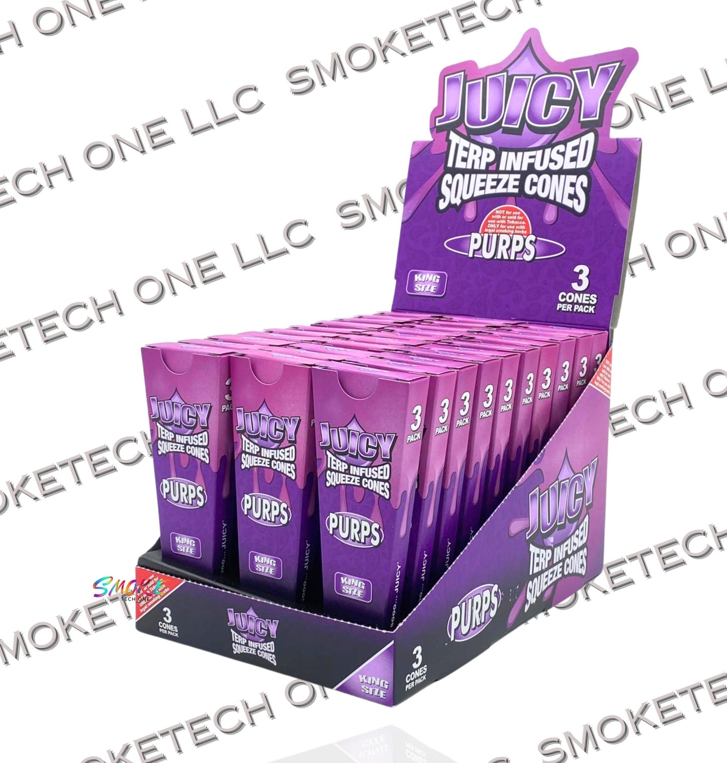 Juicy Terp Infused Squeeze Cones - Purps