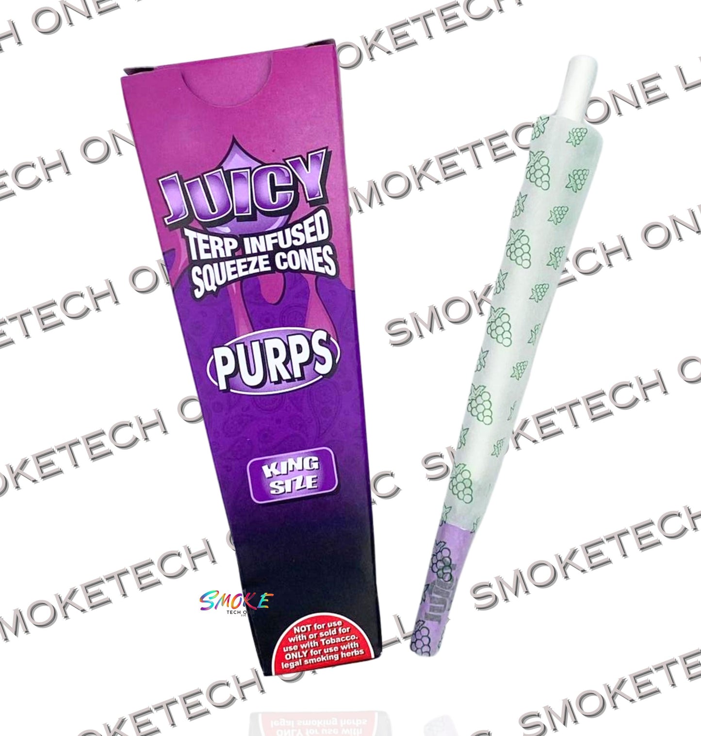 Juicy Terp Infused Squeeze Cones - Purps