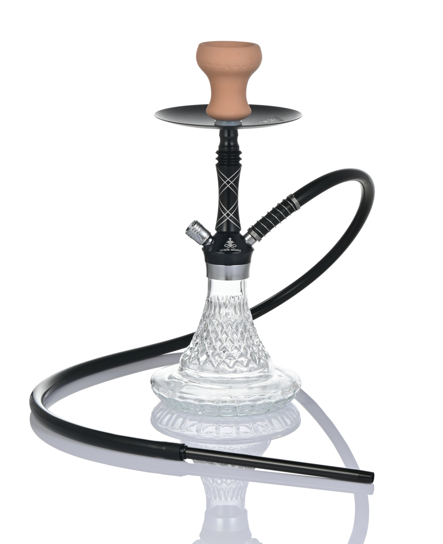 silicone hose with stacked up design shaft & chandelier vase MKA-095