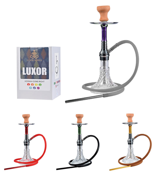 Luxor Glass Hookah 18" – MKA115