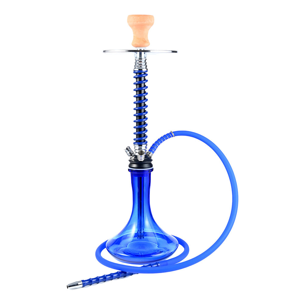 Luxor Spiral Glass Hookah 25" – MKA116