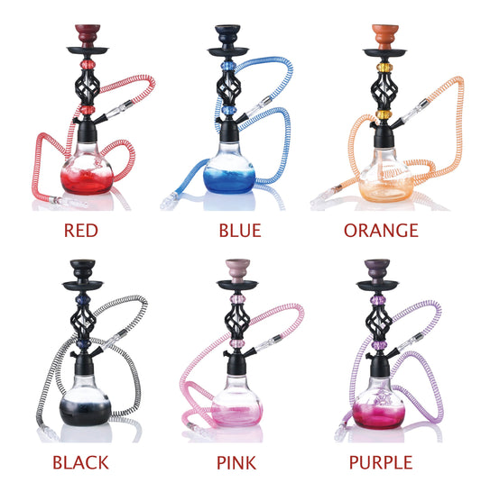 Luxor Twisted Elegance Hookah – 15" (NP-75)