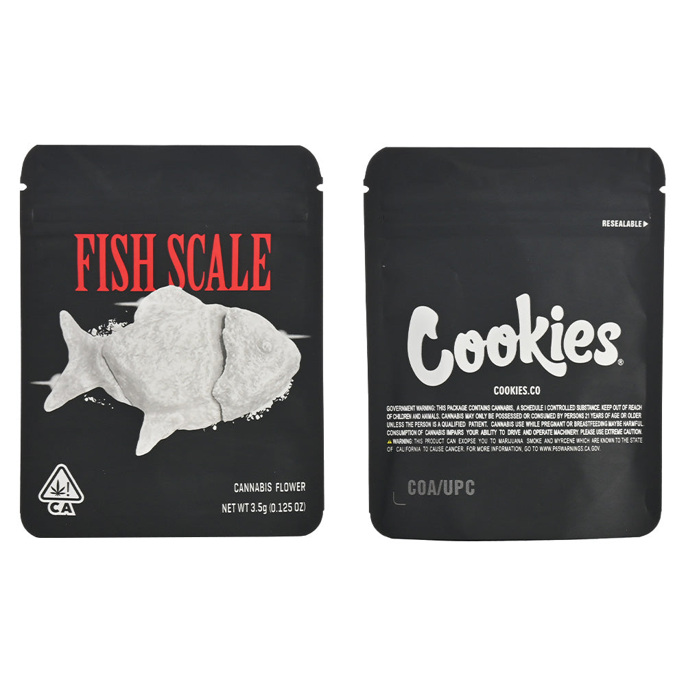 Fish Scale Cannabis Flower Pouch PK365