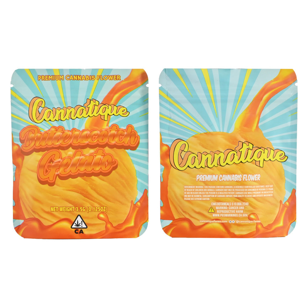 Butterscotch Gelato Cannabis Flower Pouch PK393