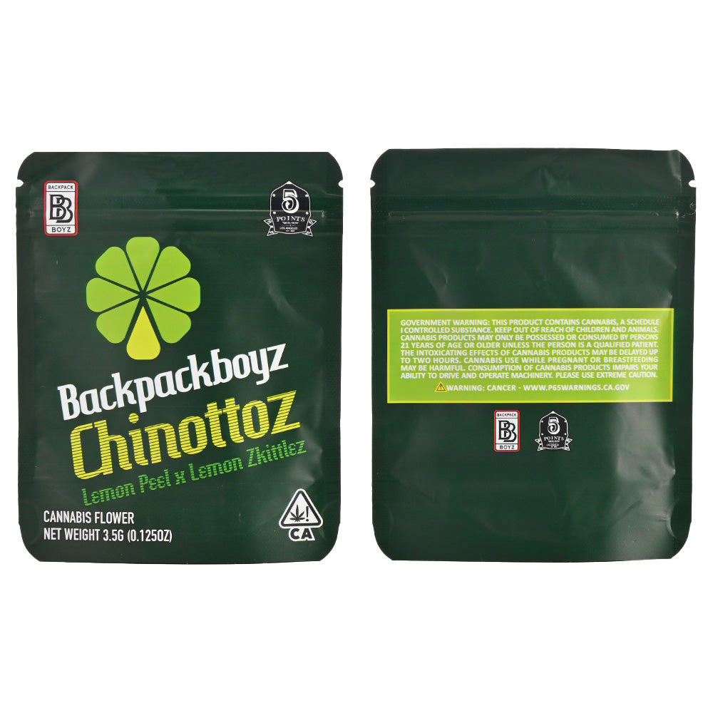 BackpackBoyz Chinottoz Cannabis Flower Pouch PK426