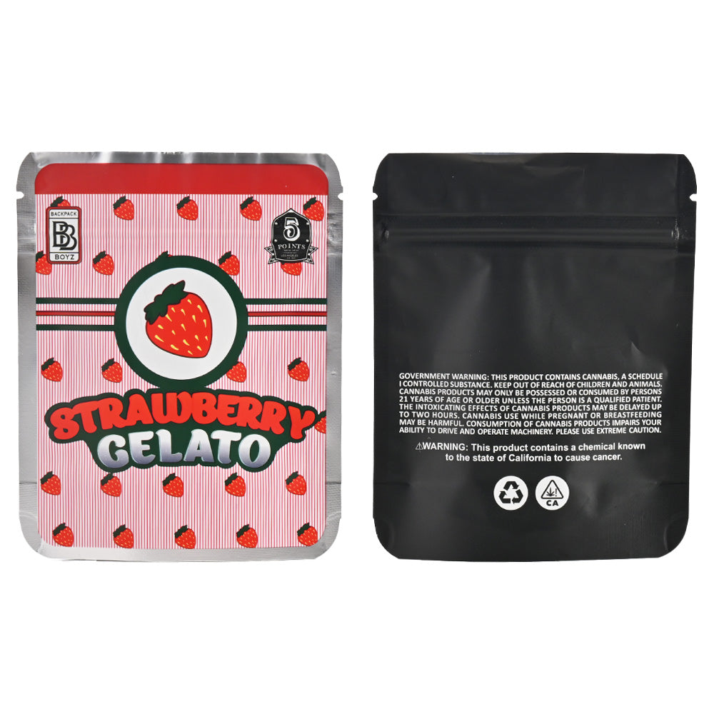 Strawberry Gelato Cannabis Flower Pouch PK430