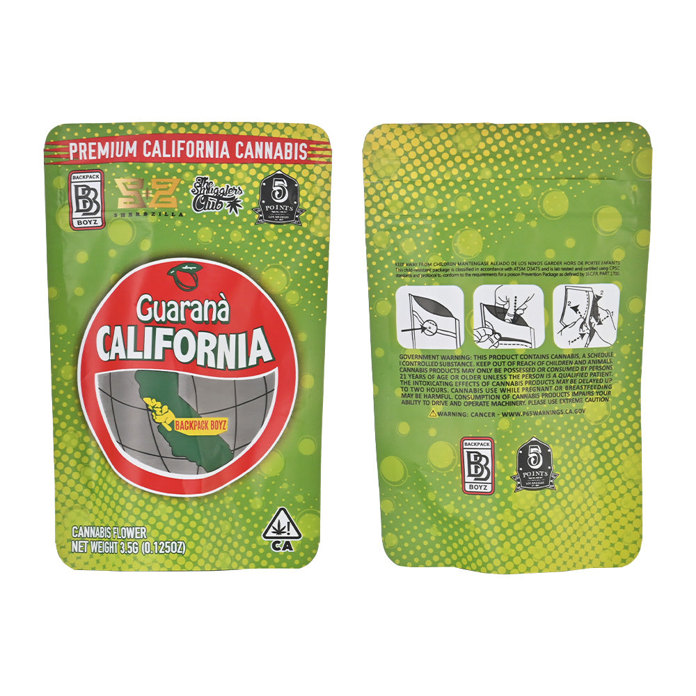 Guarana California Cannabis Flower Pouch PK431
