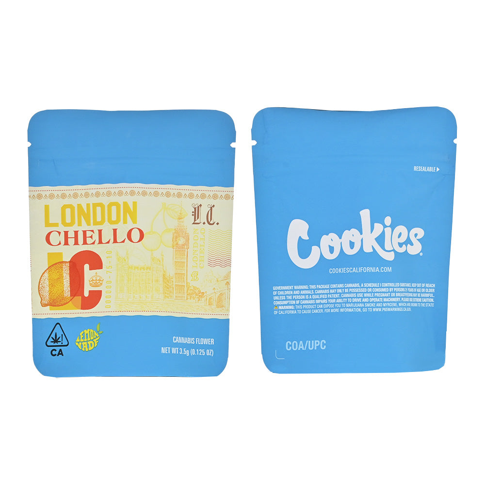 London Chello Cannabis Flower Pouch PK486