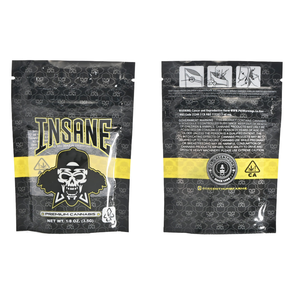Insane Premium Cannabis Flower Pouch PK540