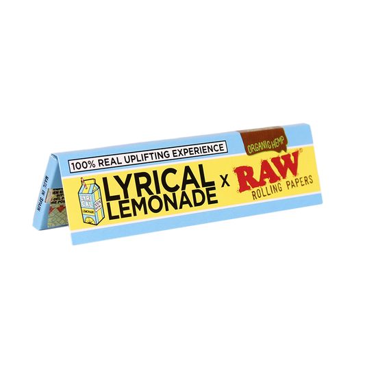 Raw Lyrical lemonade Kingsize Wide Papers.