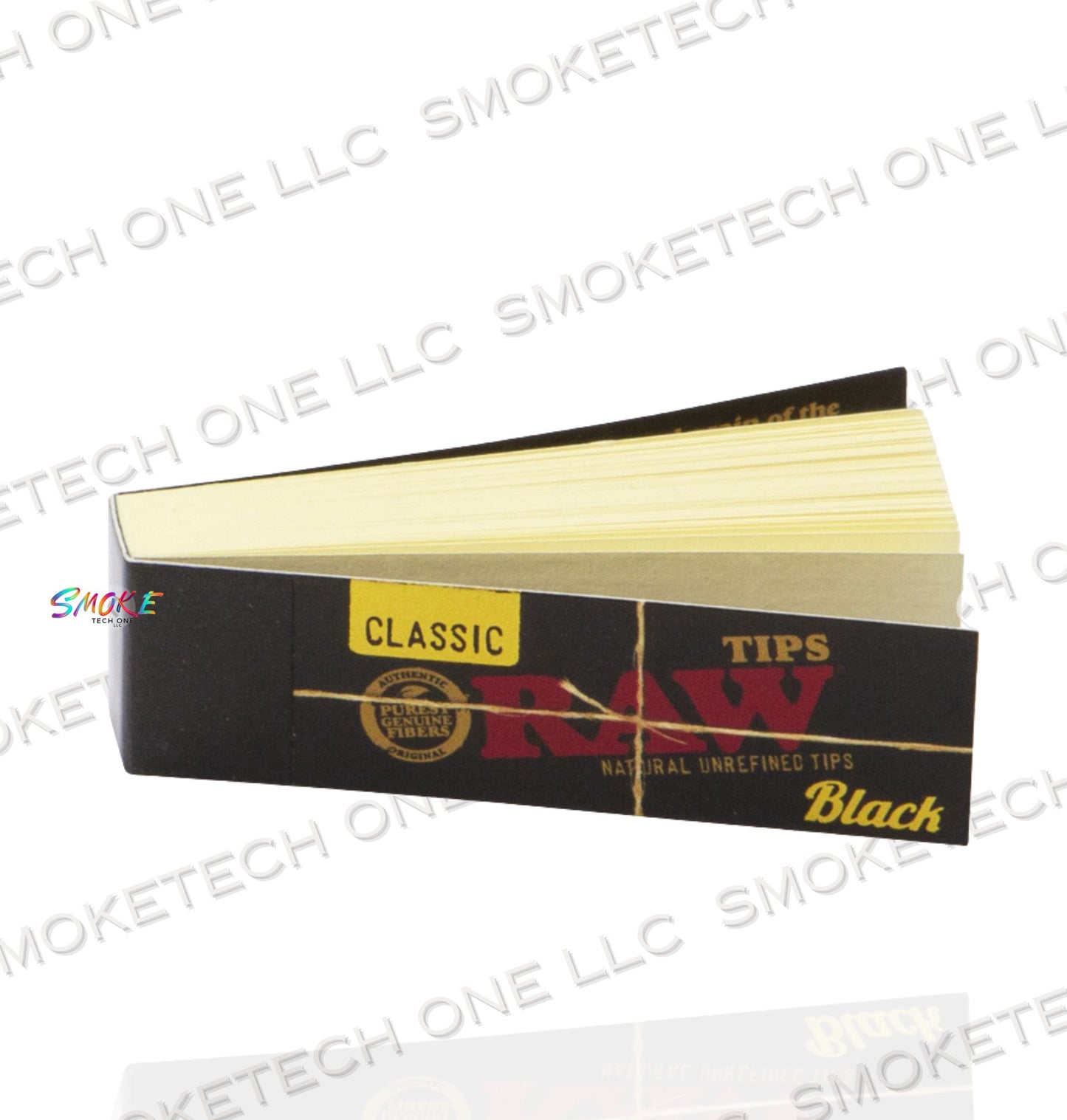RAW Black Classic Tips - Smoke Tech One LLC