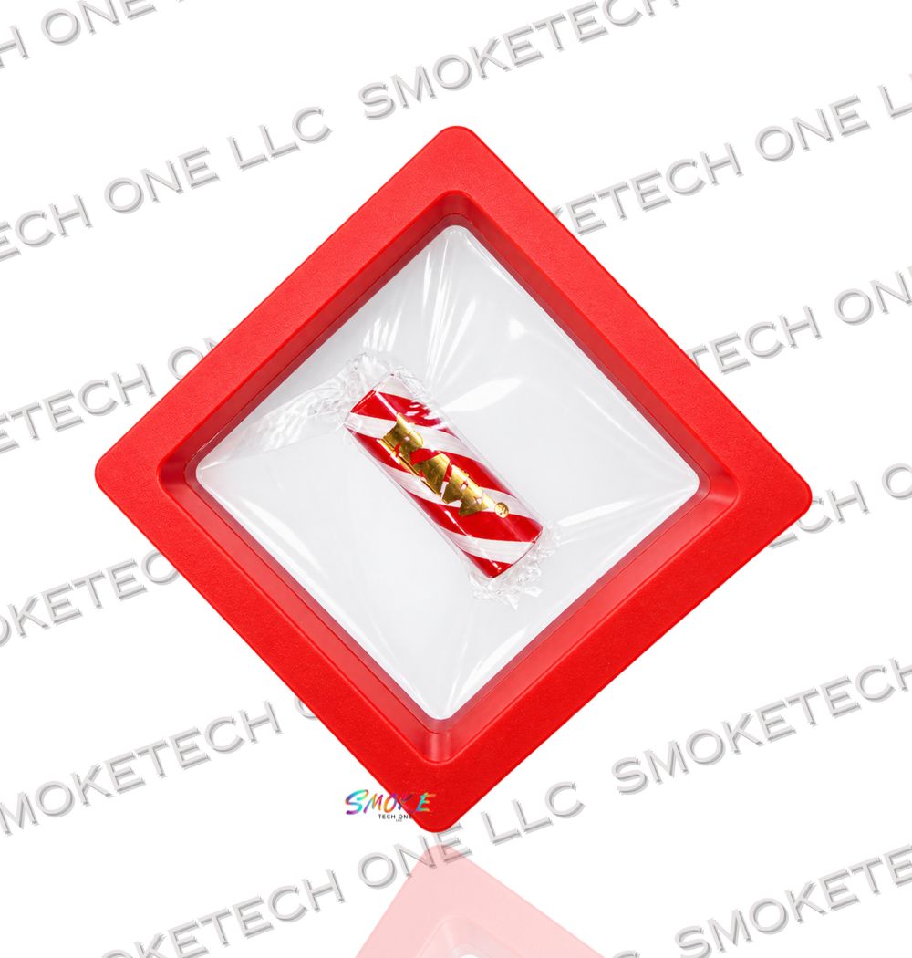 RAW Candy Cane Tips - Premium Crafted Glass Filter Tips (10mm & 12mm)