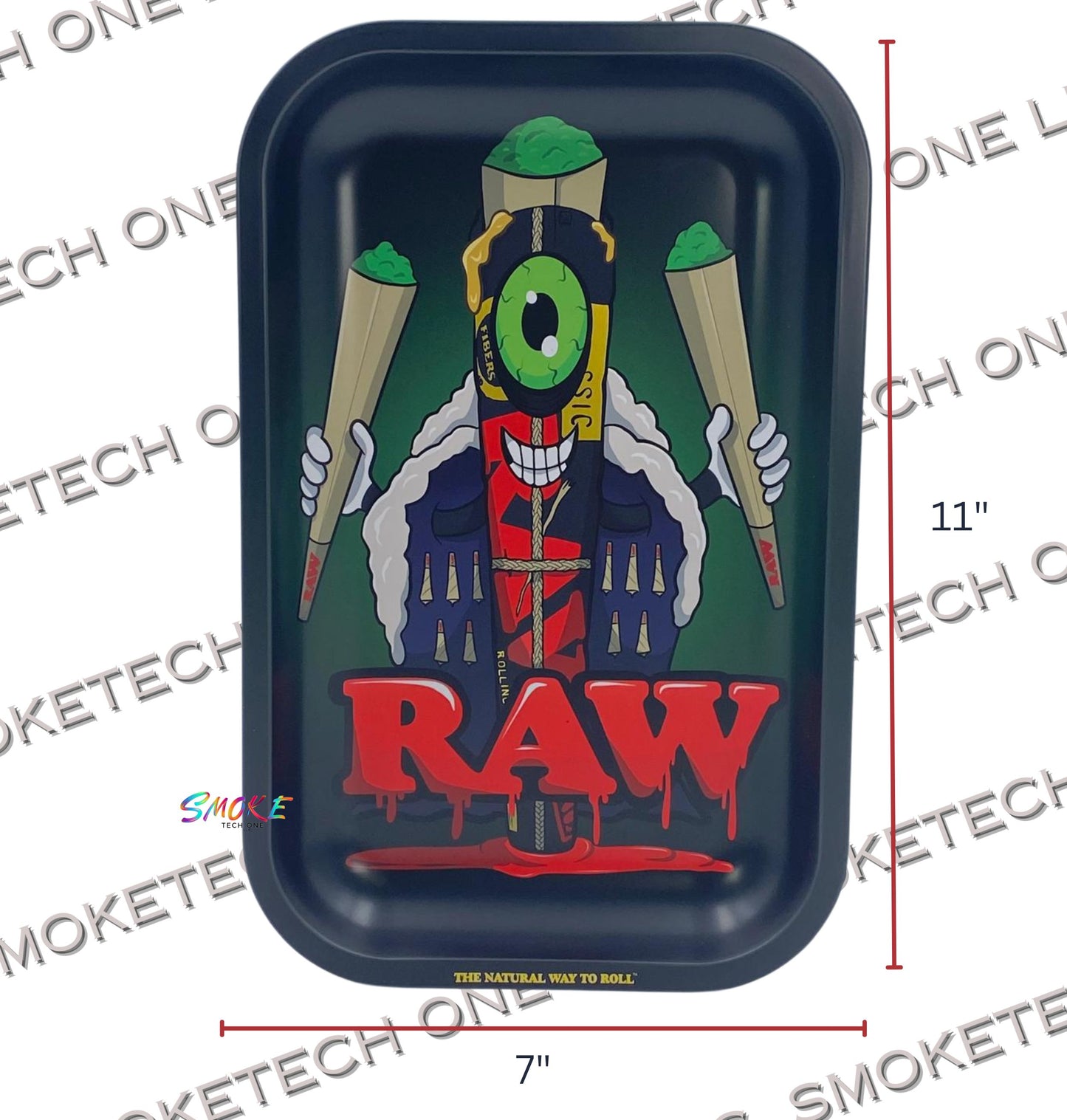 RAW Cone Monster Tray Small (11"x7"x1")