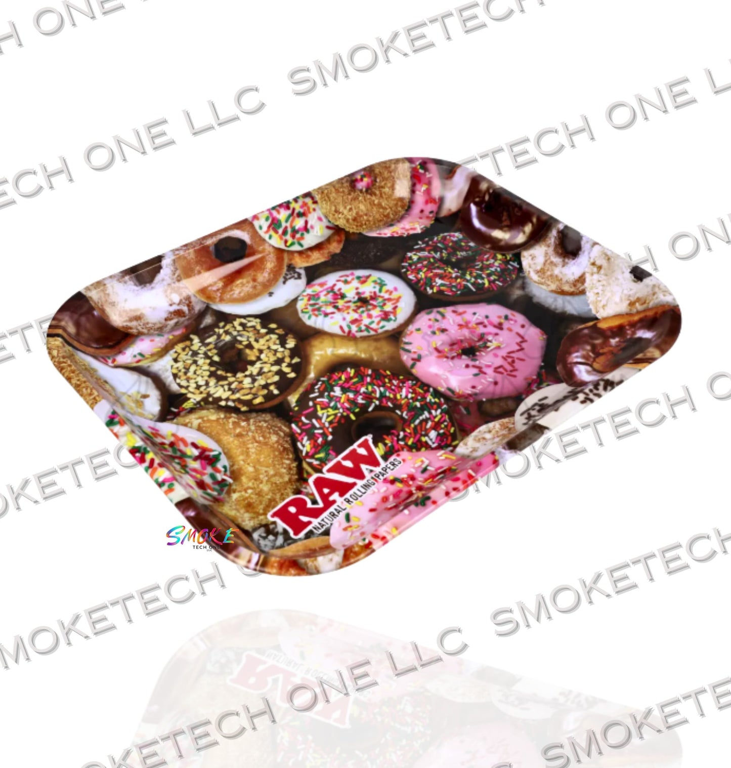 RAW Donut Rolling Tray | Large - Smoke Tech One LLC