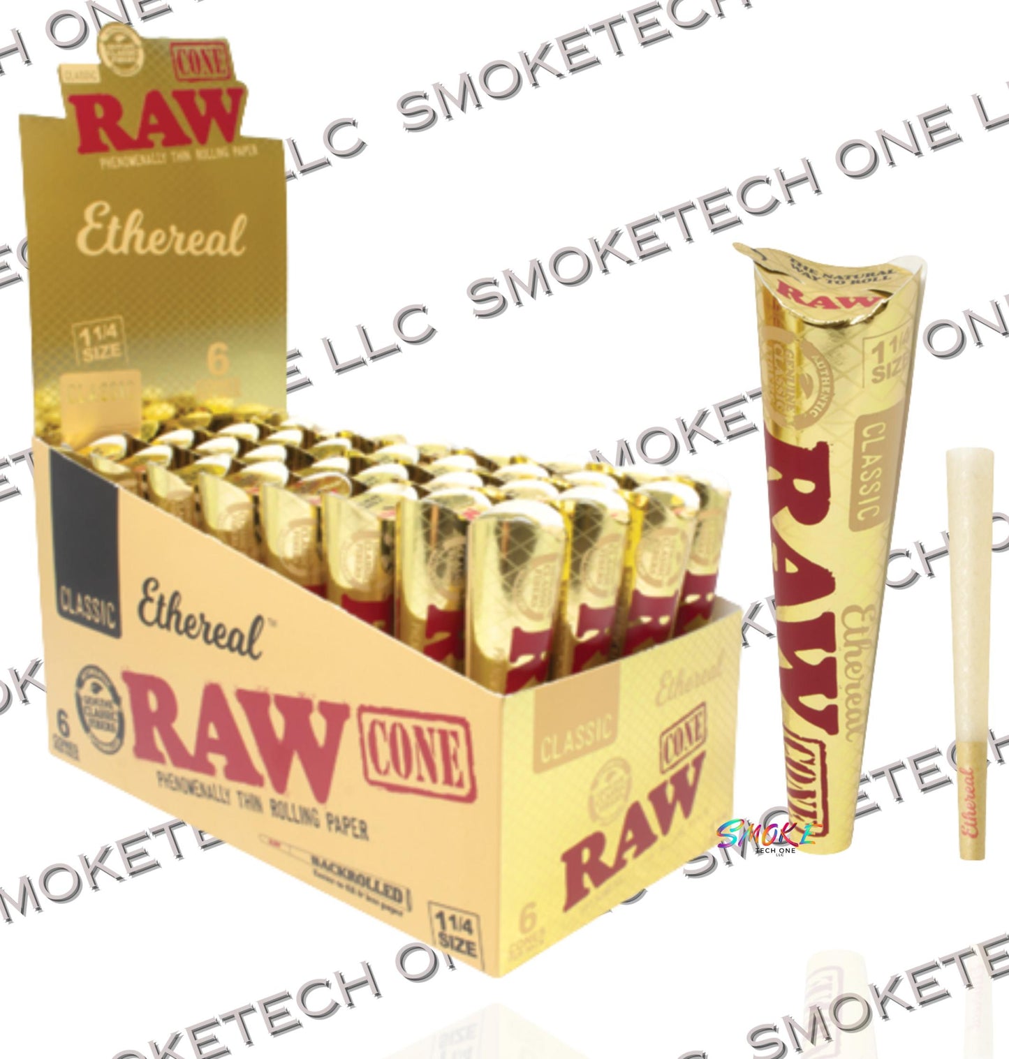 RAW Ethereal Cones - Pre Rolled