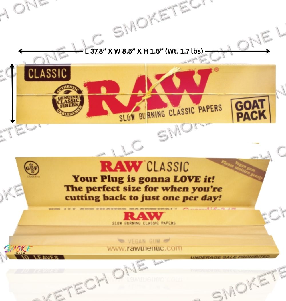 RAW Classic GOAT PACK Gaint Rolling Paper