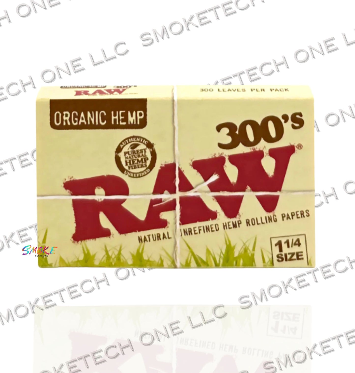 RAW Organic Hemp 300’s – 1¼ Size Rolling Papers