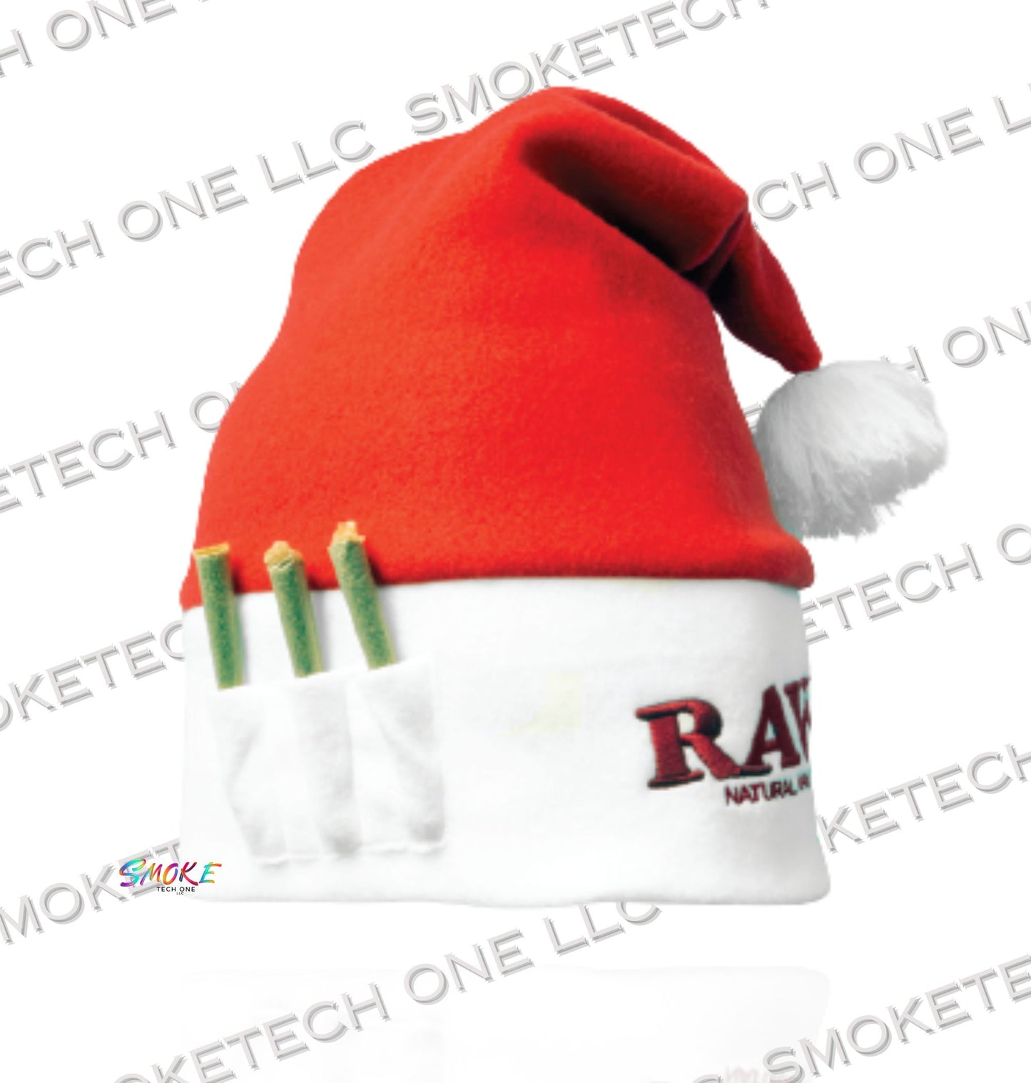 RAW Santa Hat – “The Natural Way to Roll”