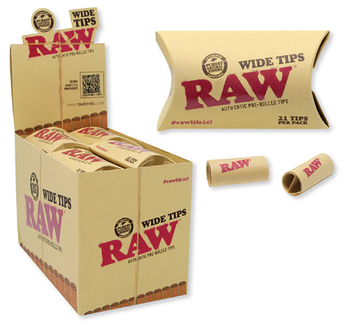 RAW Wide Tips - Smoke Tech One LLC