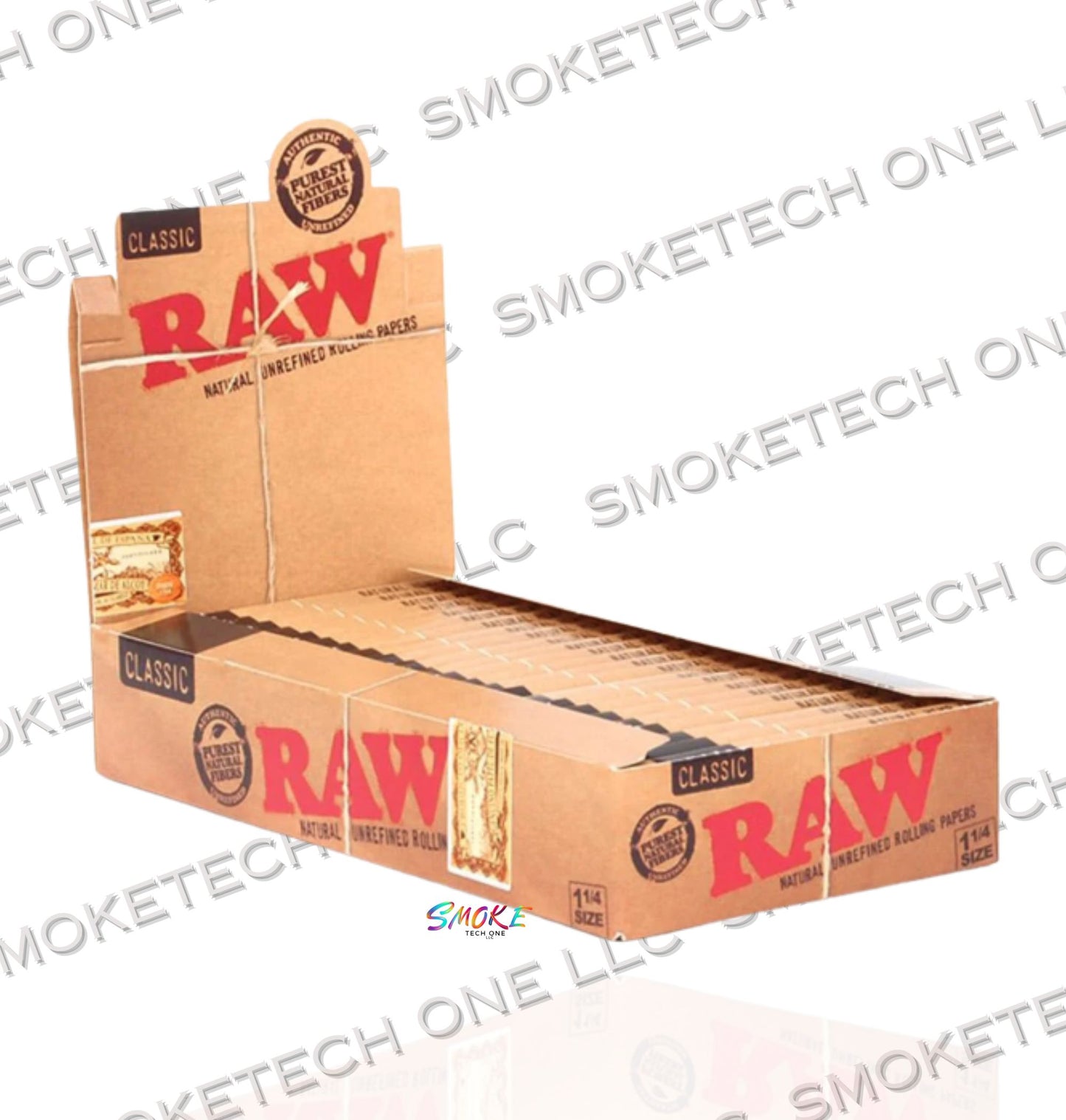 RAW Classic 1 1/4 Rolling Papers - Smoke Tech One LLC