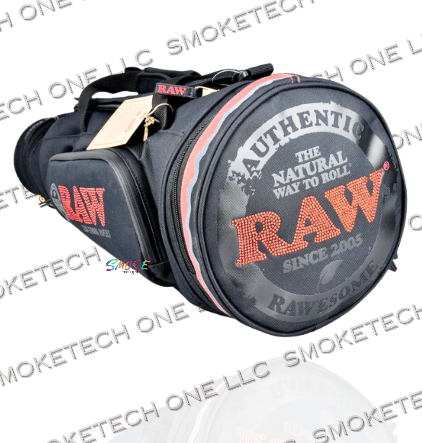 RAW Cone Duffel Bag (Black Edition) - Smoke Tech One LLC