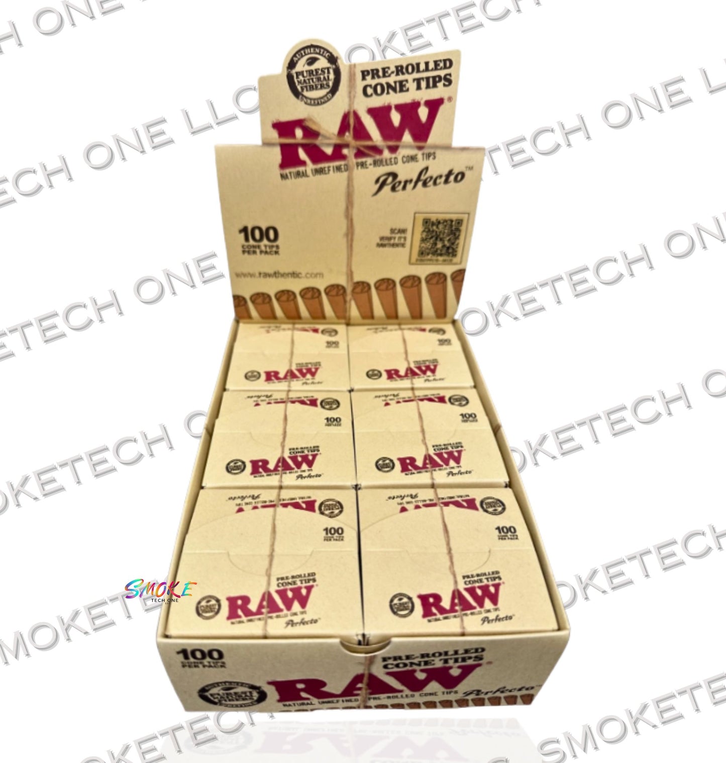 RAW Perfecto Pre-Rolled Cone Tips (100 CT)