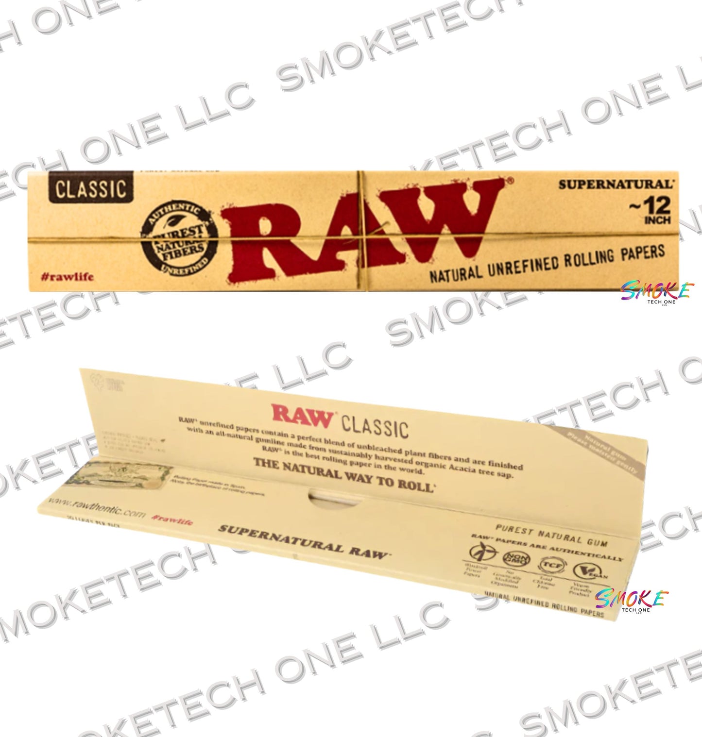 RAW Classic Supernatural 12" Rolling Papers