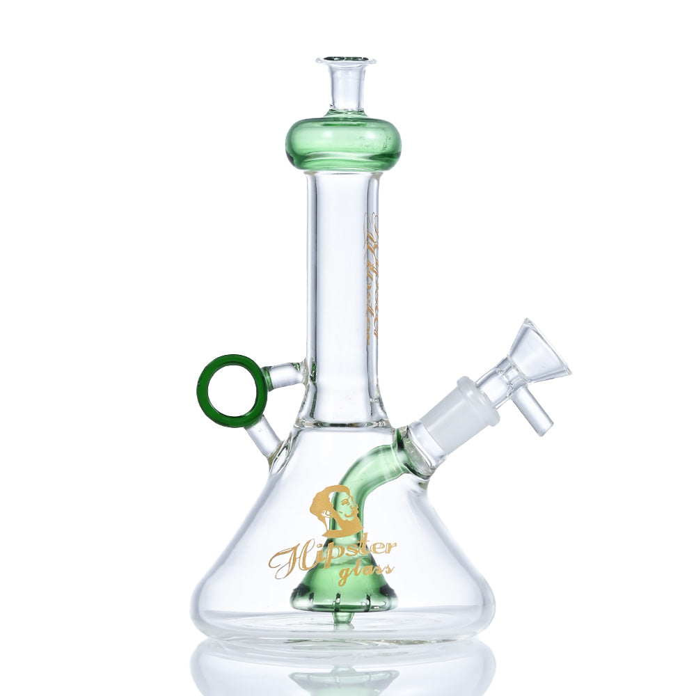 Hipster Colored Accent Beaker Bong SF022G