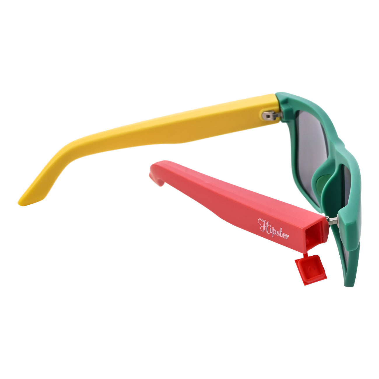 Rasta-Themed Sunglasses with Case & Cloth SGLS001