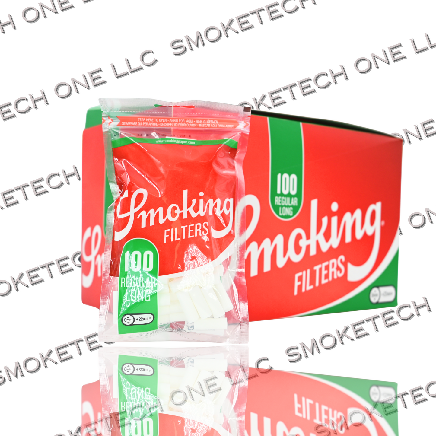 Smoking Filters – 100 Regular Long
