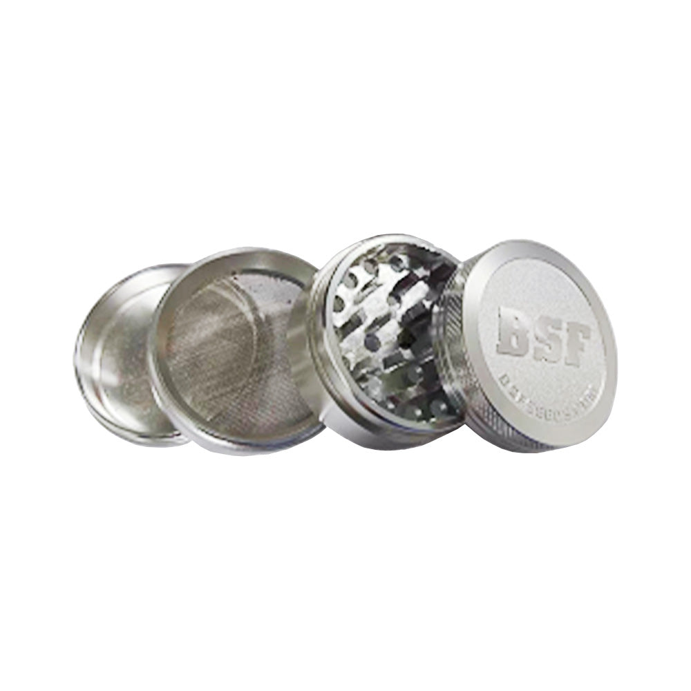 Hipster 4-part aluminum grinder TO018 - Smoke Tech One LLC
