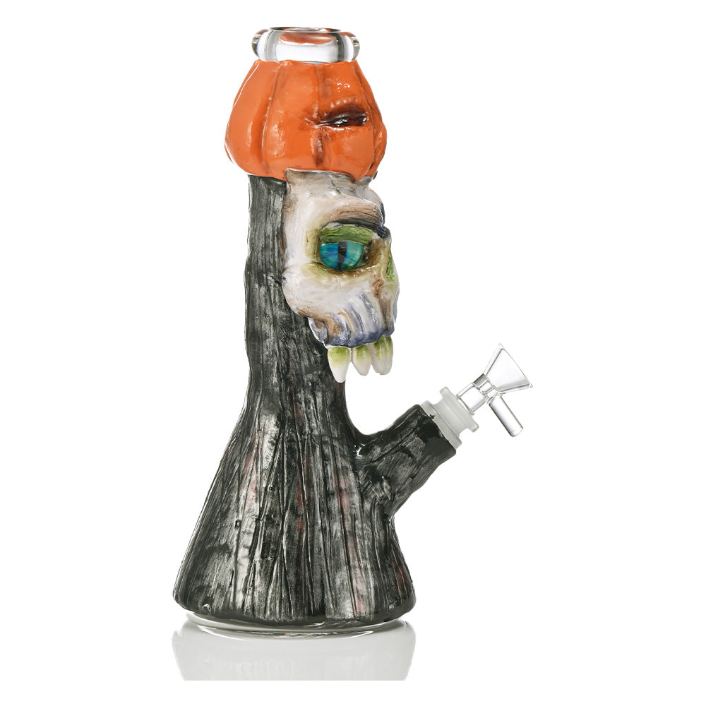 Hipster Skull Pumpkin Bong TZ203