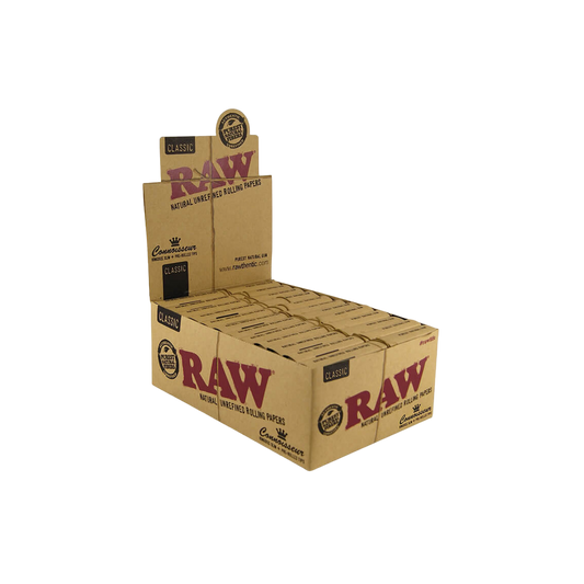 RAW Connoisseur Kingsize Rolling Papers With Prerolled Tips - Smoke Tech One LLC