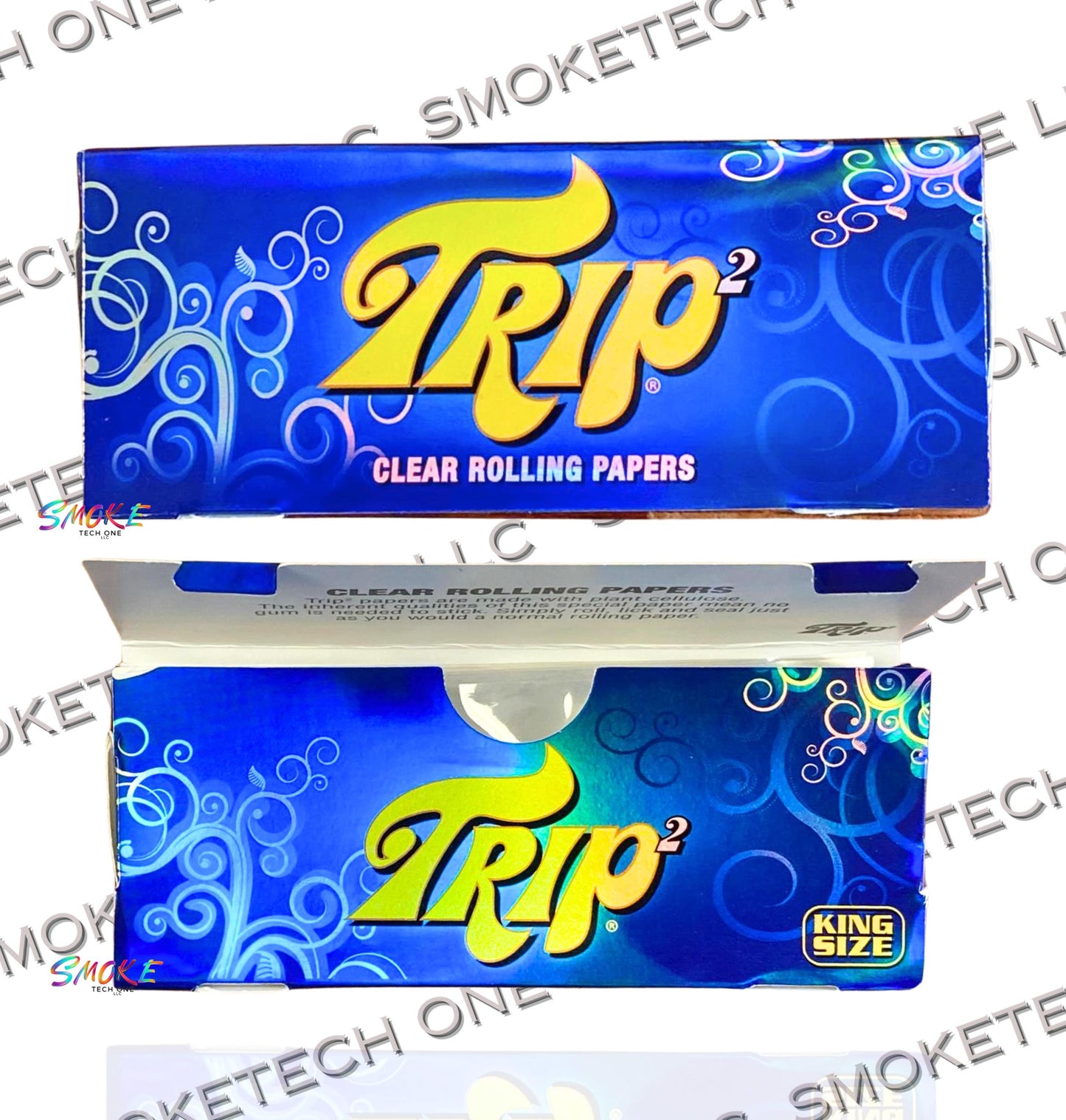Trip Clear Rolling Papers - King Size