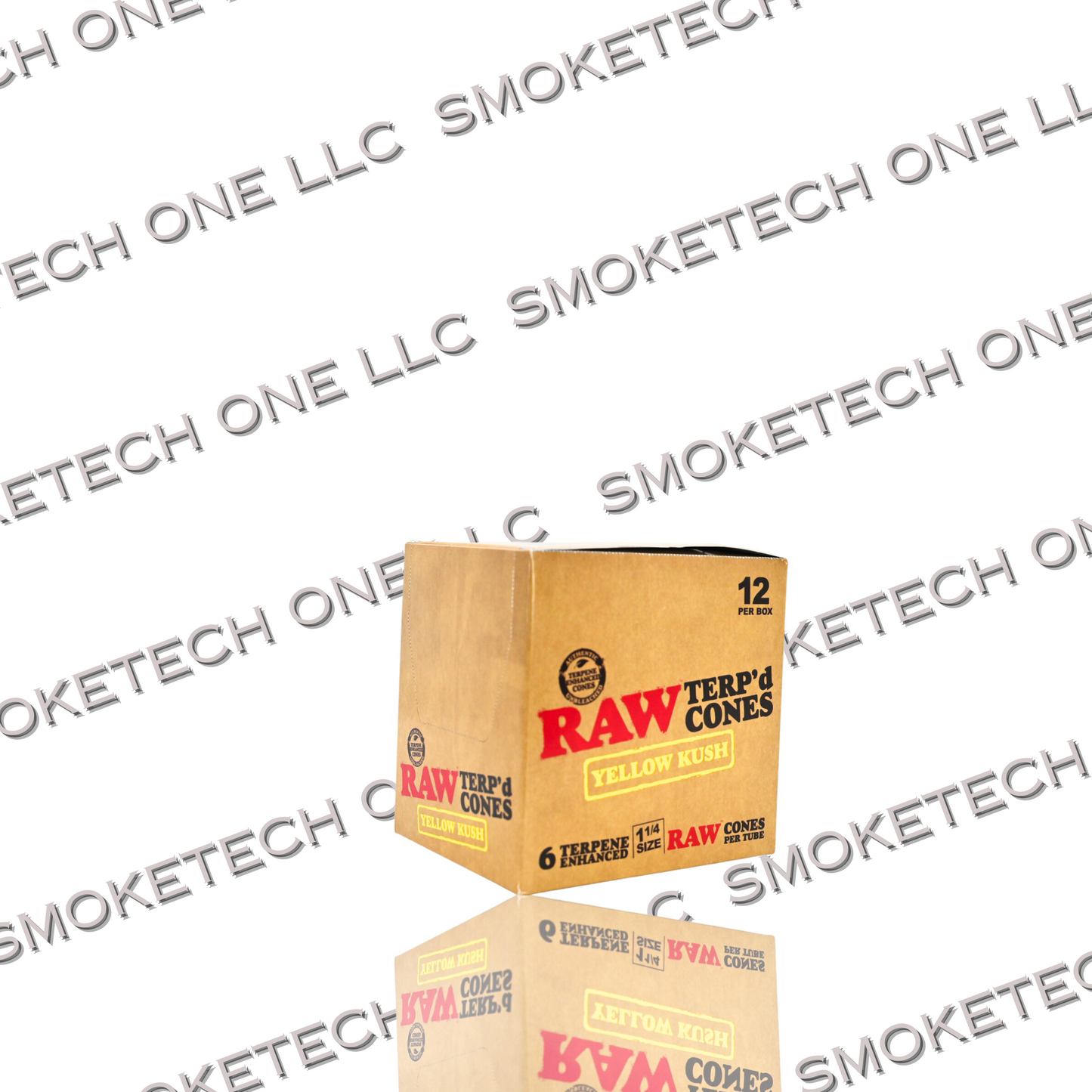 Raw trep dipped cones yellow kush