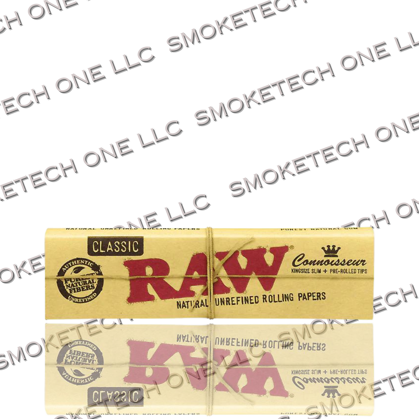 RAW Classic Connoisseur King Size Rolling Papers with Tips - Smoke Tech One LLC
