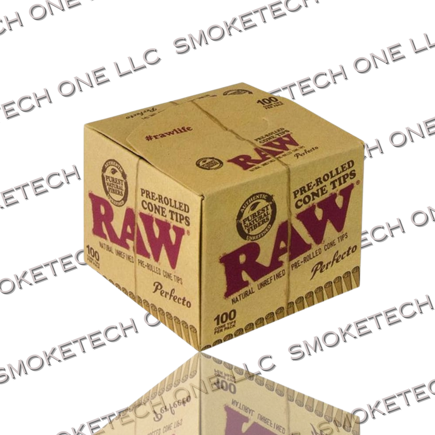 RAW Perfecto Pre-Rolled Cone Tips (100 CT) - Smoke Tech One LLC