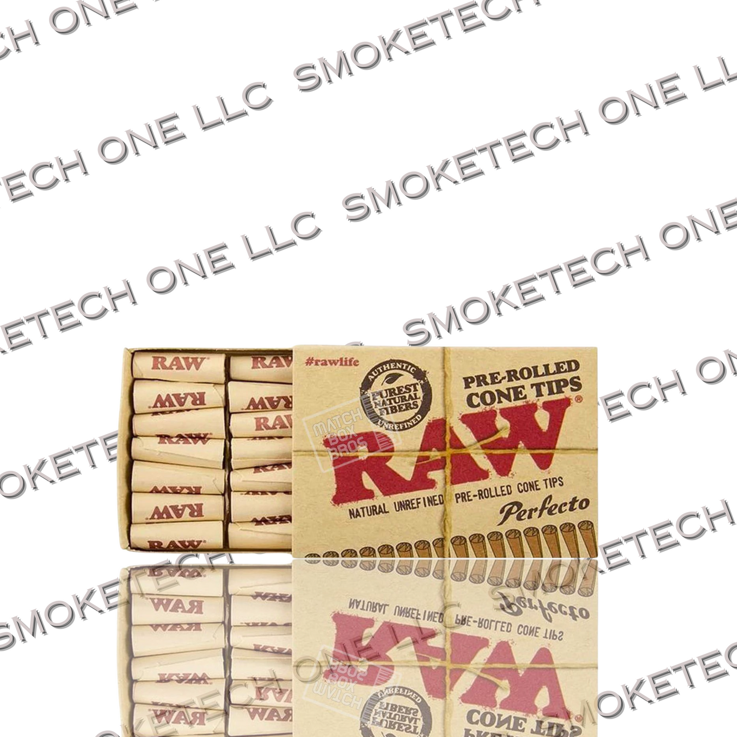 RAW Pre Rolled Perfecto Cone Tips (20 CT) - Smoke Tech One LLC