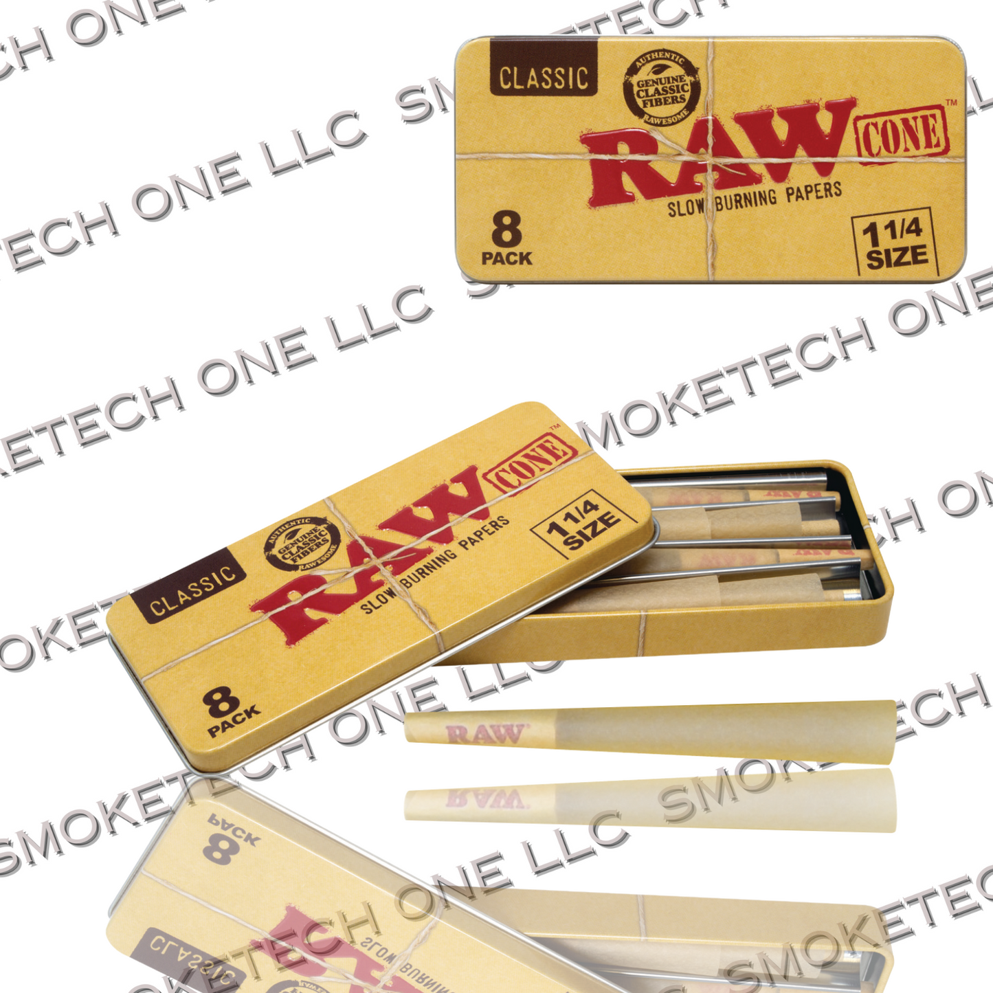 RAW CLASSIC CONE TIN 11/4 (8ct)