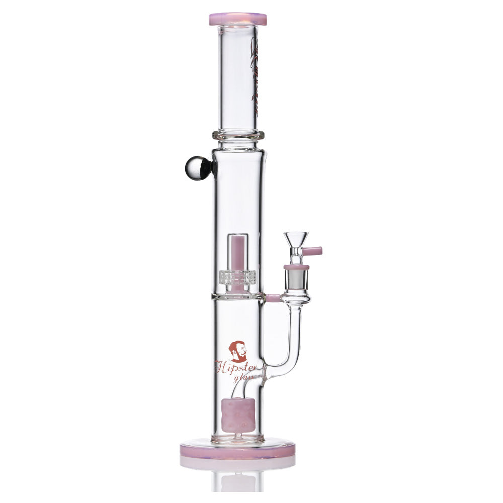 Hipster glass bong WF445 - Smoke Tech One LLC