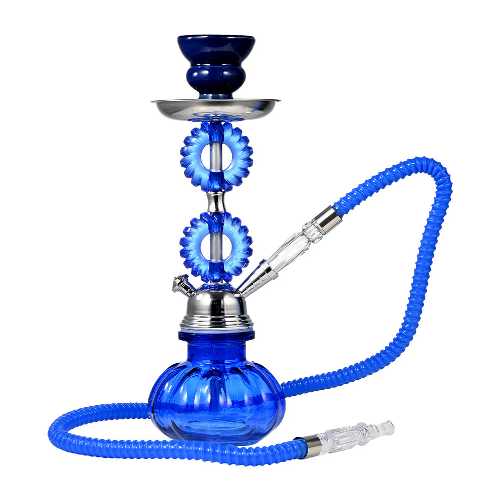 13" Ornamental Ball Unique Stem Hookah WL084